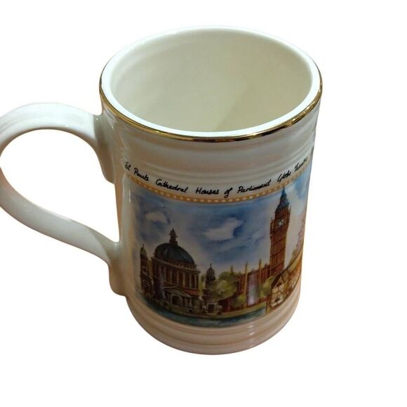 Vintage London Panorama Large Tankard from Harrods - Picture 13 of 16